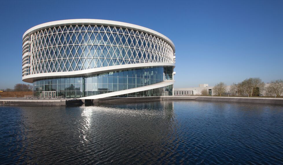 ConceptSystem 77 Aluminium Windows and ConceptWall 50 Aluminium Façades - Office building Barco One Campus located in Kortrijk, Belgium