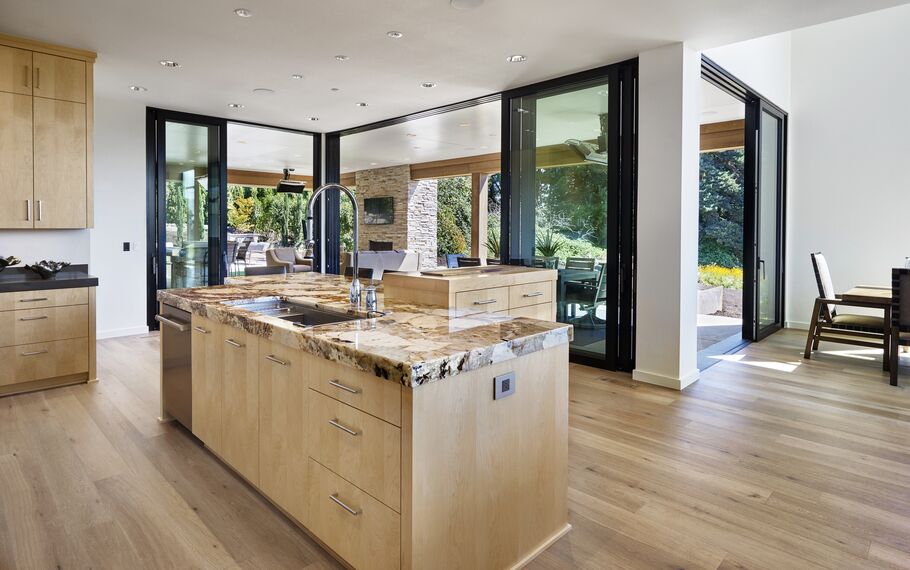 ConceptSystem 68 Aluminium Windows and ConceptWall 50 Aluminium Façades - House Joie de Vivre (Street of Dreams) located in Portland, United States of America