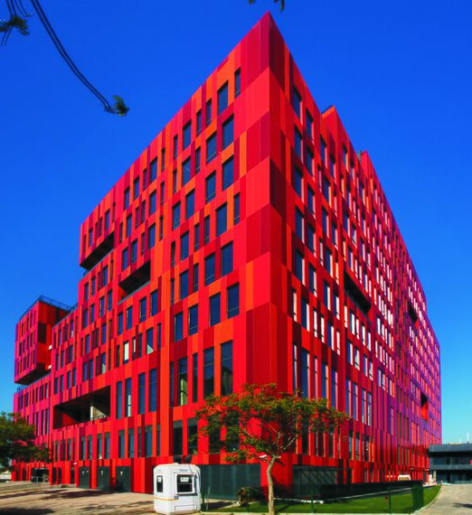 CW 50-SC Aluminium Façades - Business center Lapishan located in Istanbul, Turkey