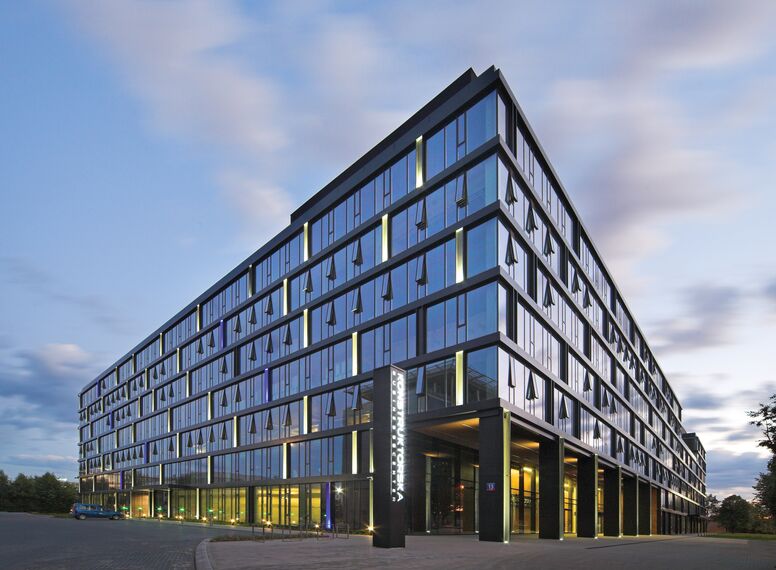 CW 50-HI Aluminium Façades - Business center Konstruktorska Business Centre located in Warsaw, Poland