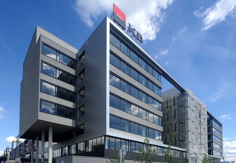 ConceptWall 50 Aluminium Façades - Západní mêsto (city west) Office Building located in Prague, Czech Republic