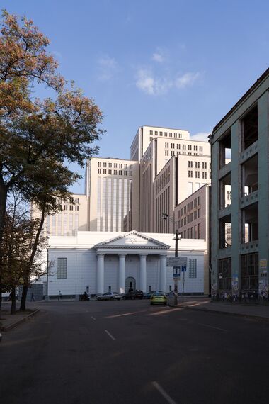 ConceptWall 50 Aluminium Façades - Community centre Menorah Jewish Multifunctional Centre located in Dnepropetrovsk, Ukraine