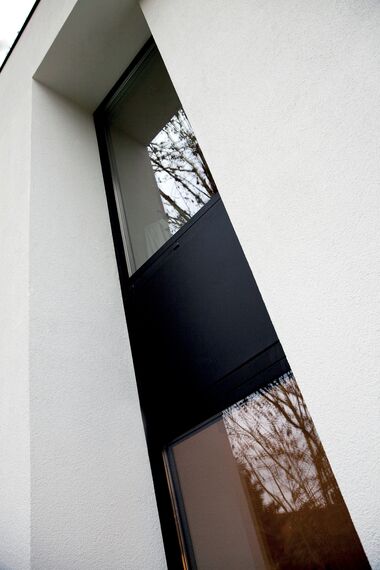 ConceptPatio 130 Aluminium Sliding & Folding Doors - Villa Passive House located in Ath, Belgium