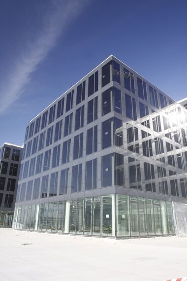 ConceptWall 86 Aluminium Façades - Office building Sofia Airport Centre located in Sofia, Bulgaria