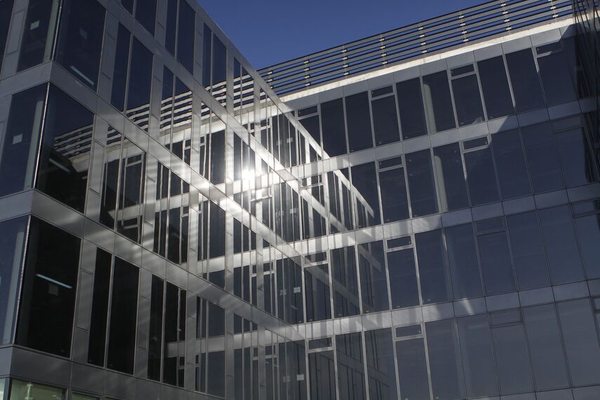 ConceptWall 86 Aluminium Façades - Office building Sofia Airport Centre located in Sofia, Bulgaria