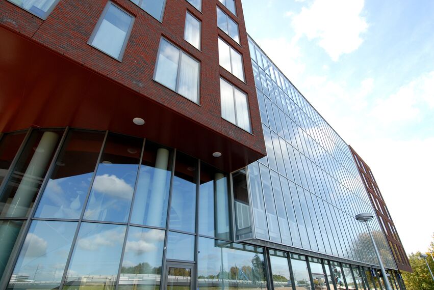 ConceptWall 50 Aluminium Façades - Apartmentcomplex Balans located in Utrecht, The Netherlands