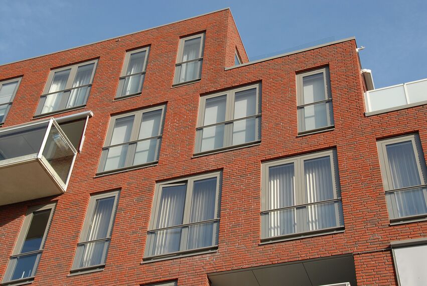 ConceptWall 50 Aluminium Façades - Apartmentcomplex Balans located in Utrecht, The Netherlands