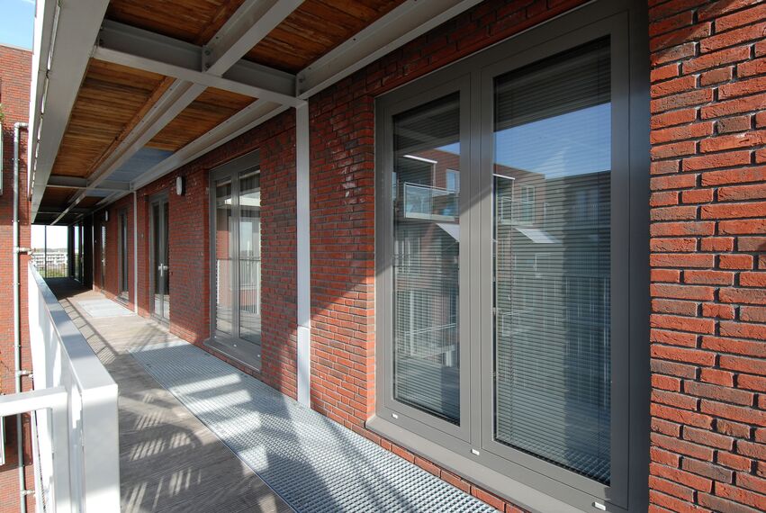 ConceptWall 50 Aluminium Façades - Apartmentcomplex Balans located in Utrecht, The Netherlands