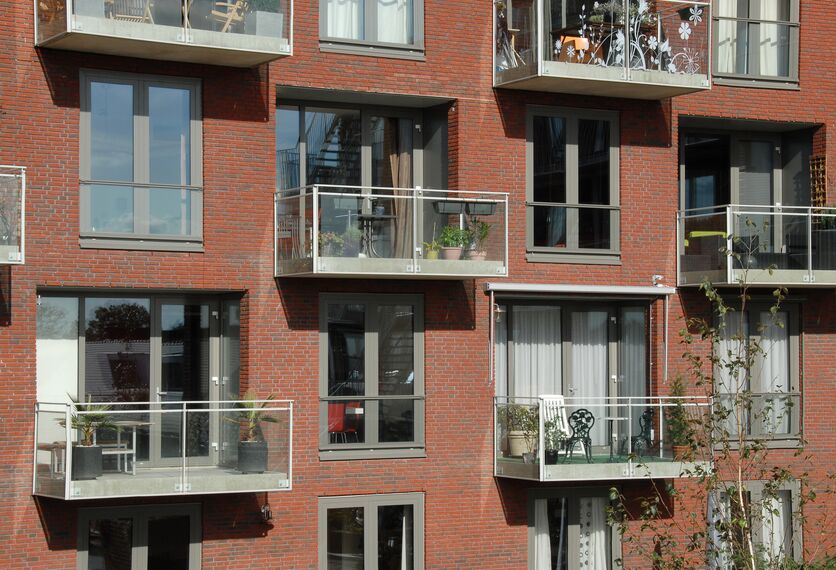 ConceptWall 50 Aluminium Façades - Apartmentcomplex Balans located in Utrecht, The Netherlands