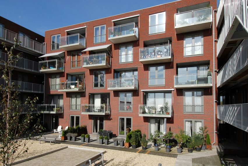 ConceptWall 50 Aluminium Façades - Apartmentcomplex Balans located in Utrecht, The Netherlands