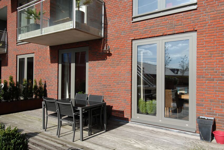 ConceptWall 50 Aluminium Façades - Apartmentcomplex Balans located in Utrecht, The Netherlands