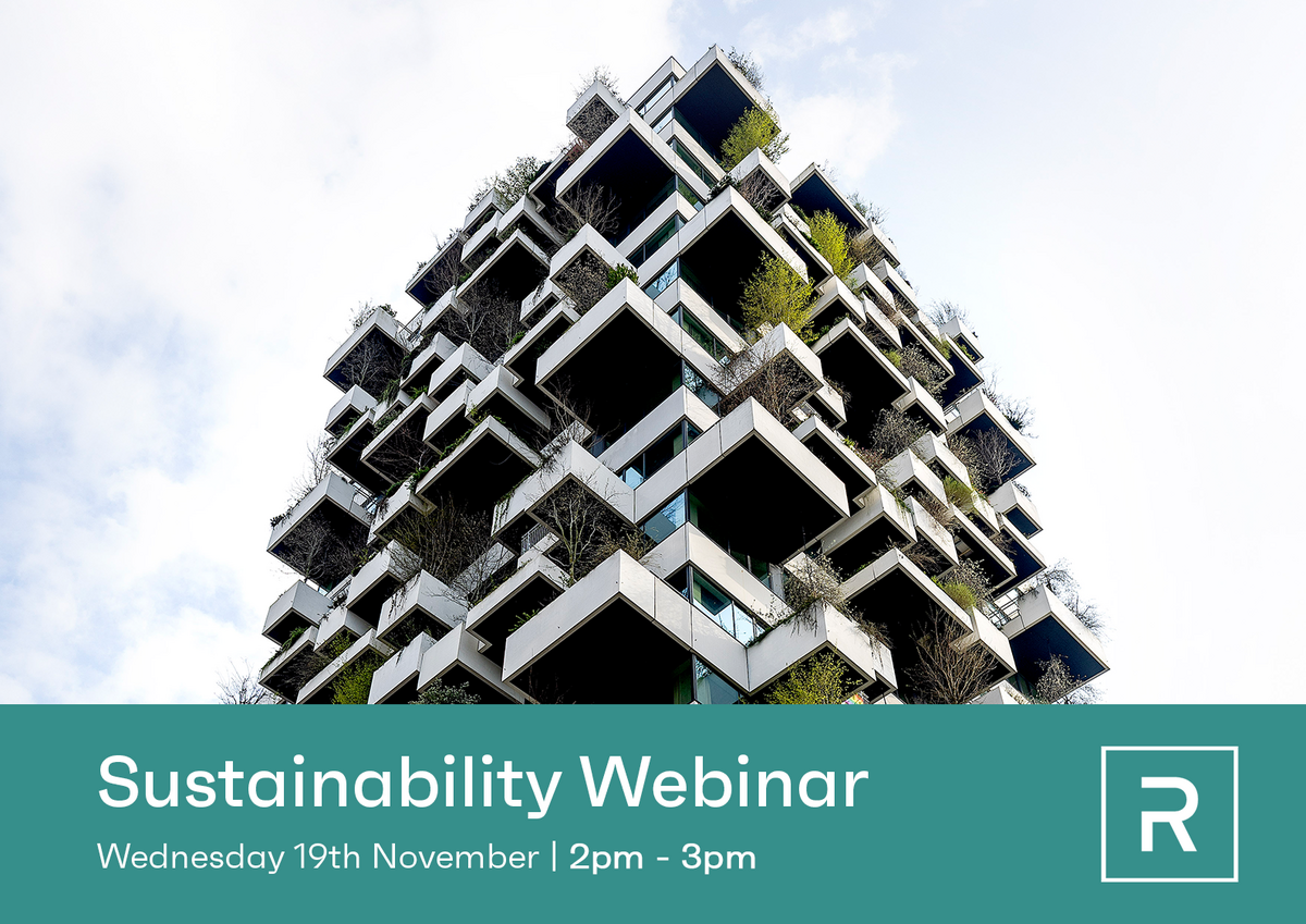 Promo image for Reynaers Sustainability webinar
