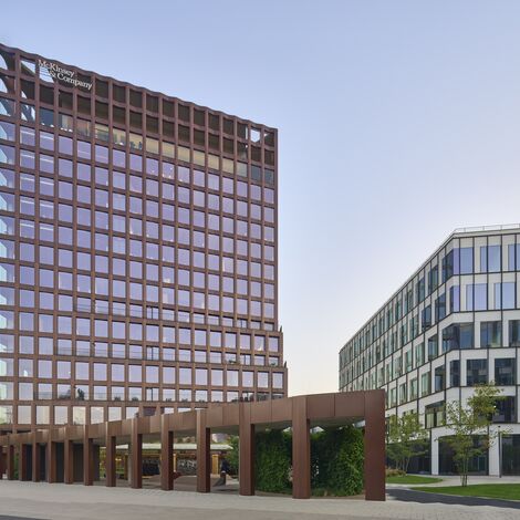 MasterLine 8 Aluminium Windows - Building E, Nowy Rynek located in Poznań, Poland