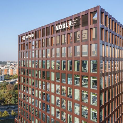 MasterLine 8 Aluminium Windows - Building E, Nowy Rynek located in Poznań, Poland