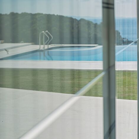 HiFinity Aluminium Sliding & Folding Doors and CS 77 Hidden Vent Aluminium Windows - Seaside villas Syvota located in Igoumenitsa, Greece