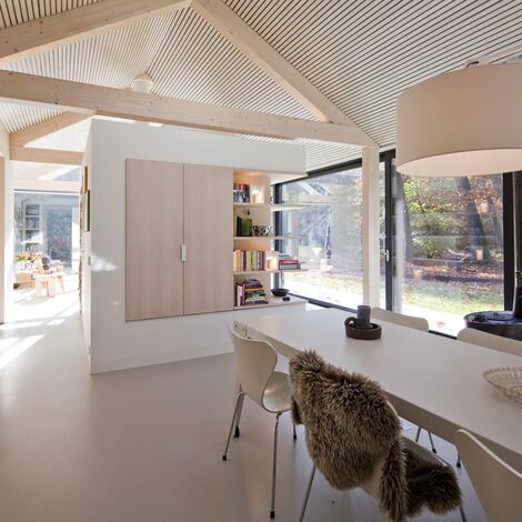ConceptPatio 130 Aluminium Sliding & Folding Doors, ConceptSystem 77 Aluminium Windows and ConceptWall 50 Aluminium Façades - House The Brouwhuis located in Oisterwijk, The Netherlands