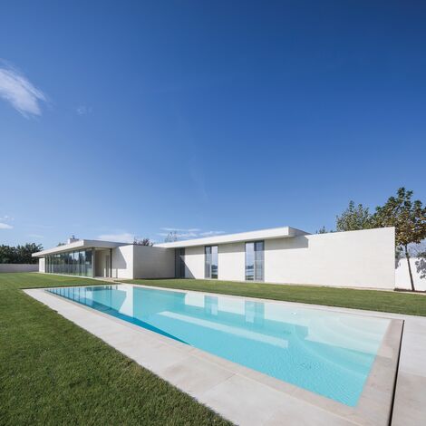 ConceptPatio 130 Aluminium Sliding & Folding Doors, ConceptSystem 77 Aluminium Windows, ConceptSystem 77 Aluminium Doors and ConceptWall 50 Aluminium Façades - Villa Buftea Residence located in Buftea, Romania
