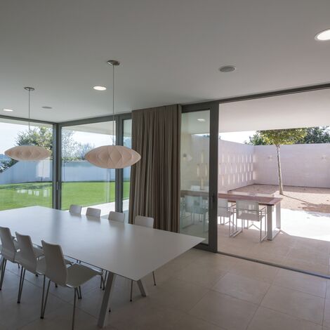 ConceptPatio 130 Aluminium Sliding & Folding Doors, ConceptSystem 77 Aluminium Windows, ConceptSystem 77 Aluminium Doors and ConceptWall 50 Aluminium Façades - Villa Buftea Residence located in Buftea, Romania