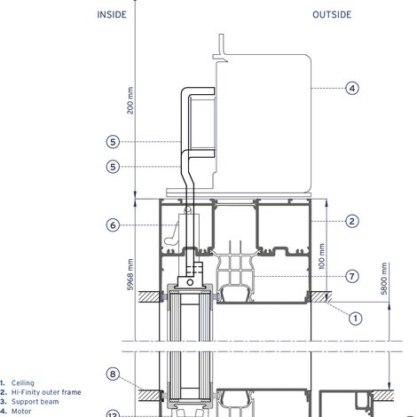 ConceptSystem 77 Aluminium Doors, ConceptPatio 68 Aluminium Sliding & Folding Doors and HiFinity Aluminium Sliding & Folding Doors - Las Palmeras located inSpain