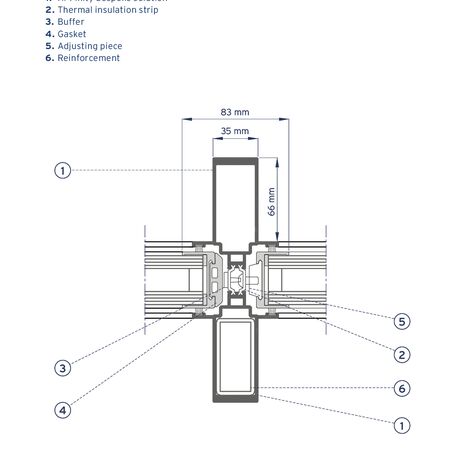 ConceptSystem 77 Aluminium Doors, ConceptPatio 68 Aluminium Sliding & Folding Doors and HiFinity Aluminium Sliding & Folding Doors - Las Palmeras located inSpain