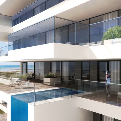 ConceptSystem 77 Aluminium Windows and ConceptWall 50 Aluminium Façades - Baelskaai 12 (Oosteroever) located in Oostende, Belgium