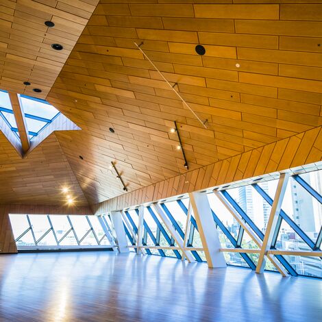 CW 50-SC Aluminium Façades - Entertainment Perth Arena located in Perth, Australia
