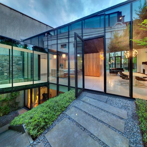 ConceptWall 50 Aluminium Façades - House Private House Flynn Mews located in Dublin, Ireland