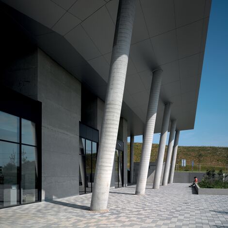 ConceptWall 50 Aluminium Façades - Zápádní město (city west) located in Prague, Czech Republic