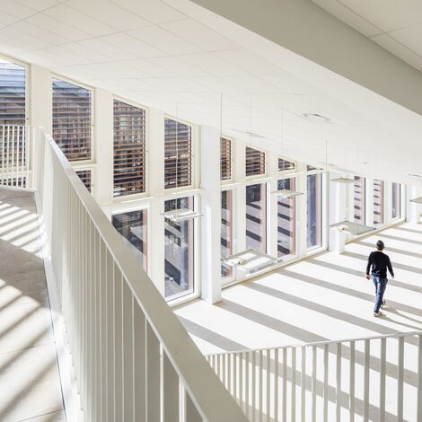 ConceptWall 50 Aluminium Façades - Nexity Regional Headquarters - Lyon Vaise located in Lyon, France