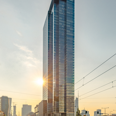 ConceptWall 50 Aluminium Façades, MasterLine 8 Aluminium Doors, ConceptWall 86 Aluminium Façades and CW 86-EF/HI Aluminium Façades - Warsaw Unit located in Warsaw, Poland