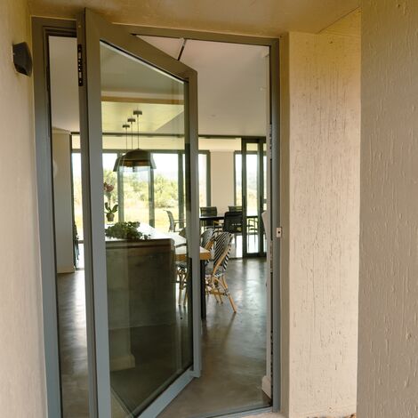 ConceptFolding 77 Aluminium Sliding & Folding Doors, MasterPatio Aluminium Sliding & Folding Doors, MasterLine 8 Aluminium Windows, Mosquito Complementary Systems, MasterLine 8 Aluminium Doors and MasterLine 8 Pivot Door Aluminium Doors - Bush House located in Herbertsdale, South-Africa
