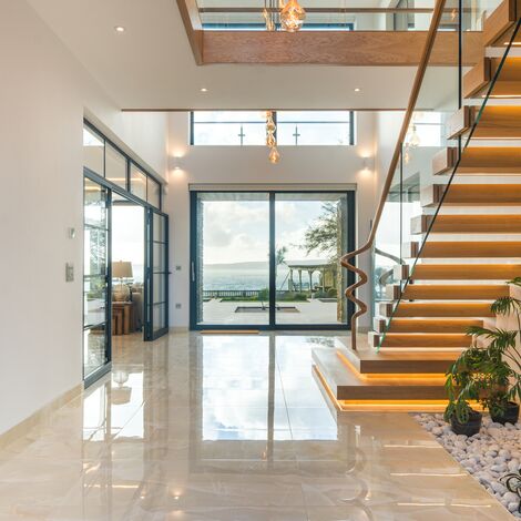 SlimLine 68 Aluminium Windows, ConceptPatio 130 Aluminium Sliding & Folding Doors and ConceptSystem 77 Aluminium Doors - Waters Edge located in Exeter, United Kingdom