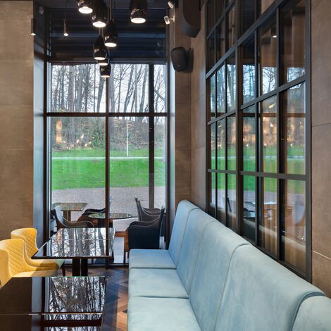 ConceptSystem 77 Aluminium Windows and CW 50-HI Aluminium Façades - Park Art of Rest located in Lviv, Ukraine