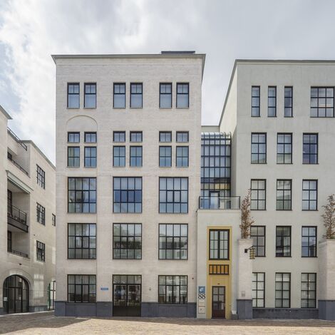 SlimLine 38 Aluminium Windows and ConceptWall 50 Aluminium Façades - Apartmentcomplex Maankwartier located in Heerlen, The Netherlands