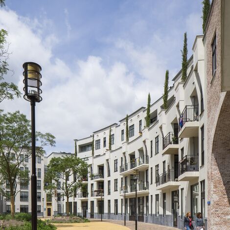 SlimLine 38 Aluminium Windows and ConceptWall 50 Aluminium Façades - Maankwartier located in Heerlen, The Netherlands