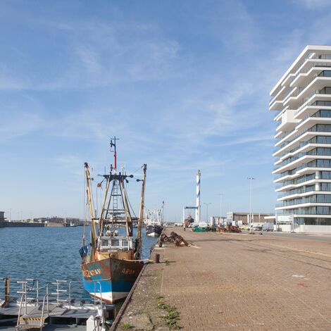 ConceptSystem 77 Aluminium Windows and ConceptWall 50 Aluminium Façades - Baelskaai 12 (Oosteroever) located in Oostende, Belgium
