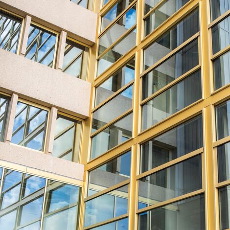 ConceptSystem 77 Aluminium Doors, ConceptFolding 77 Aluminium Sliding & Folding Doors and ConceptWall 50 Aluminium Façades - Philips Light Tower Lofts located in Eindhoven, The Netherlands