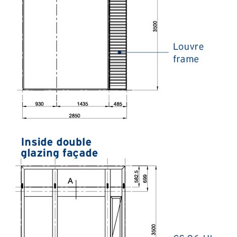 CS 86-HI (c) Cancelled Systems, CW 86 Standard Aluminium Façades and CW 86-EF Aluminium Façades - Business center Sopharma Litex Business Towers located in Sofia, Bulgaria