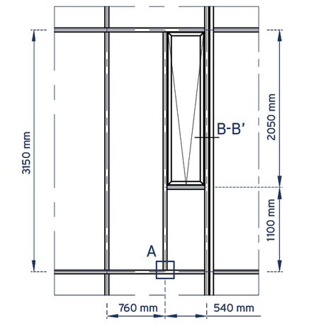 CW 50-HI Aluminium Façades - Business center Konstruktorska Business Centre located in Warsaw, Poland