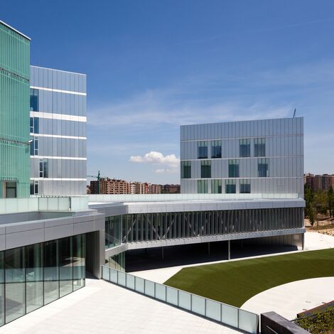 XS 68 Aluminium Windows, CW 65-EF Aluminium Façades, ConceptSystem 77 Aluminium Windows and CW 50-SC Aluminium Façades - Congress center Etopia Centre for Art and Technology located in Zaragosa, Spain