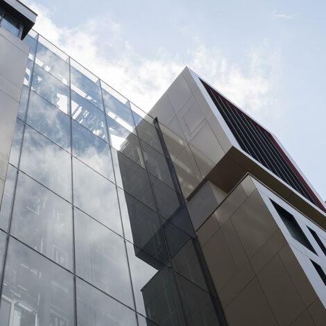 ConceptDoor 50 Aluminium Doors, ThermoSystem 57 Aluminium Windows and CW 50-SG Aluminium Façades - Oz'One located in Montpellier, France