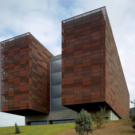 ConceptWall 50 Aluminium Façades - Bank Yapi Kredi Bank Academy located in Istanbul, Turkey