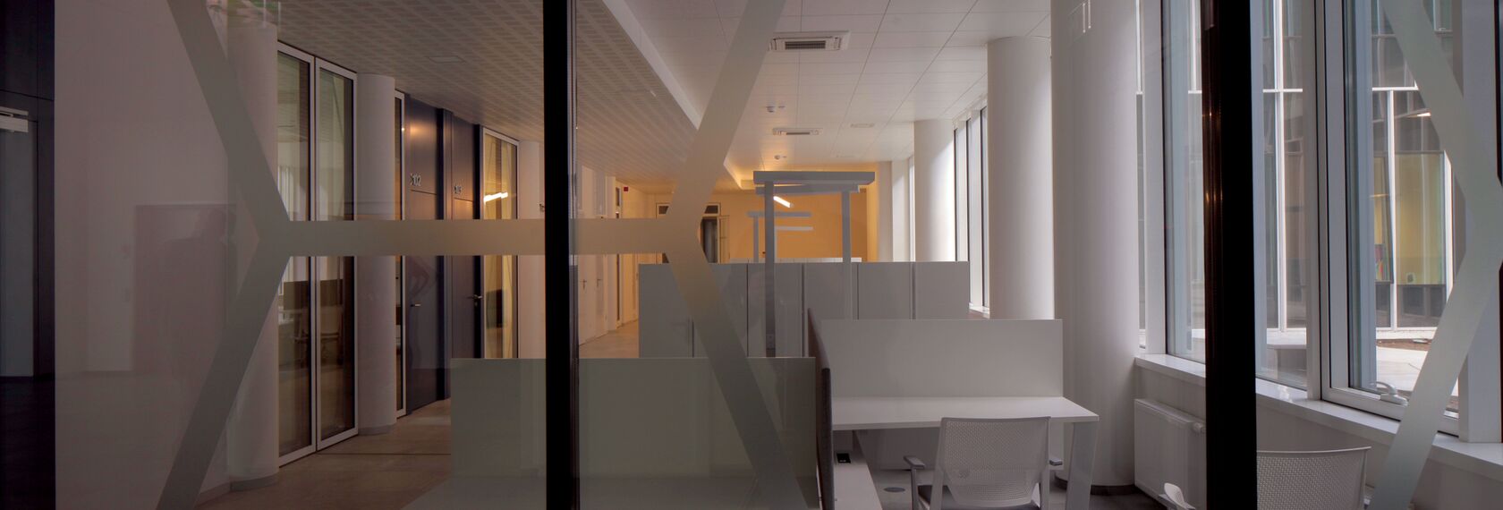 CI 45 Aluminium Windows, ConceptSystem 77 Aluminium Doors, ConceptSystem 77 Aluminium Windows and CW 50-HI Aluminium Façades - College/University National Centre  of Physical and Technological Sciences located in Vilnius, Lithuania