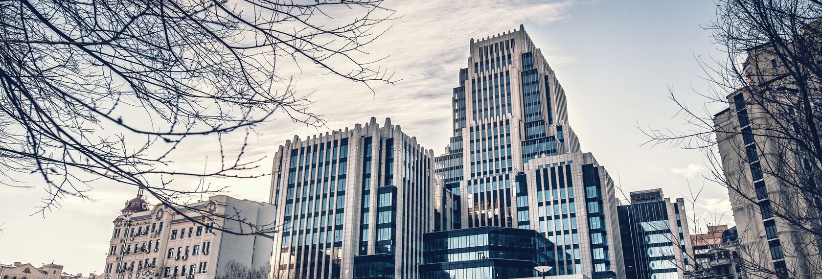 ConceptSystem 77 Aluminium Windows and CW 50-SL Aluminium Façades - Oruzheyniy located in Moscow, Russia