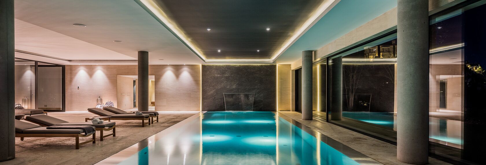 HiFinity Aluminium Sliding & Folding Doors, ConceptSystem 77 Aluminium Windows and EcoSystem 50 Aluminium Windows - Heaven 11 located in Marbella, Spain