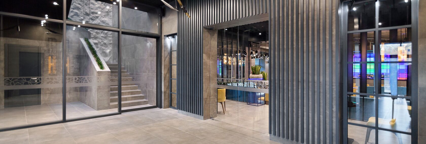 ConceptSystem 77 Aluminium Windows and CW 50-HI Aluminium Façades - Park Art of Rest located in Lviv, Ukraine
