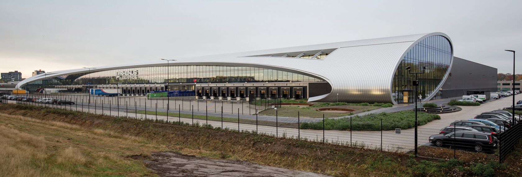 ConceptFolding 77 Aluminium Sliding & Folding Doors and ConceptWall 50 Aluminium Façades - DC New Logic III located in Tilburg, The Netherlands