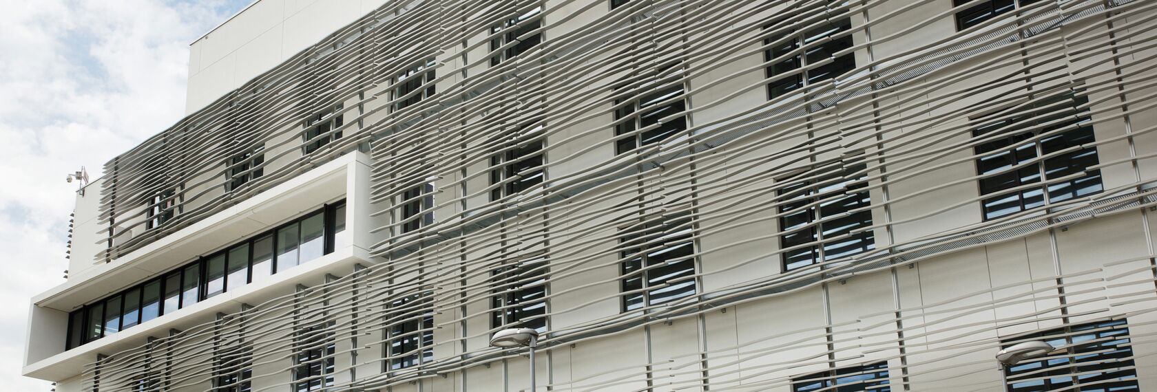 BriseSoleil 100 Solar Shadings and ConceptSystem 77 Aluminium Windows - AZ Sint Maarten located in Mechelen, Belgium