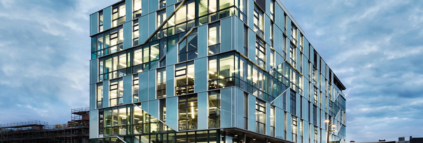 ConceptWall 50 Aluminium Façades and CS 86-HI (c) Cancelled Systems - Knowledge Centre ARhus located in Roeselare, Belgium