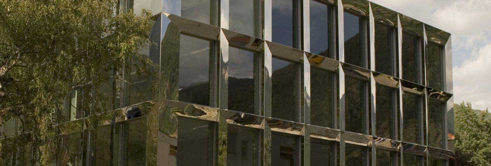 ConceptWall 50 Aluminium Façades - College/University Technical Vocational School Visp located in Visp, Switzerland